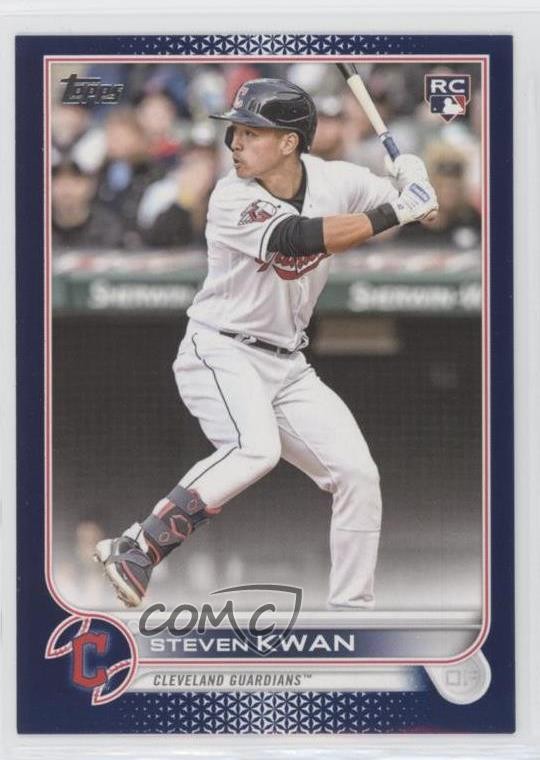 2022 Topps Update Royal Blue Steven Kwan #US261 0i1b