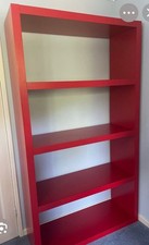 IKEA Lack Kallax Shelving Unit Red Bookcase Storage Unit