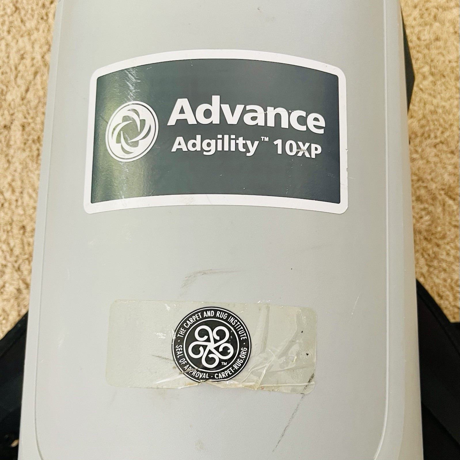 Advance Agility 10XP Backpack Vacuum cleaner Tested Works NO HOSE!!