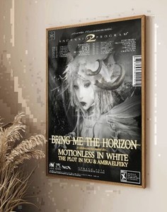 Bring Me the Horizon Tour Poster | eBay