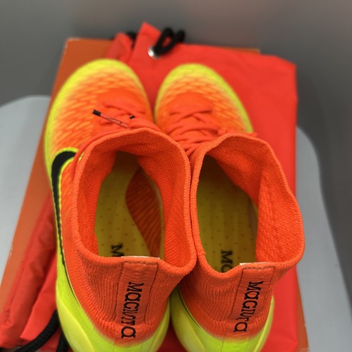 Nike Magista Obra Herren Größe 8AG 717130-808 Elite Orange/Gelb Stiefel Stollen - Bild 6 von 10