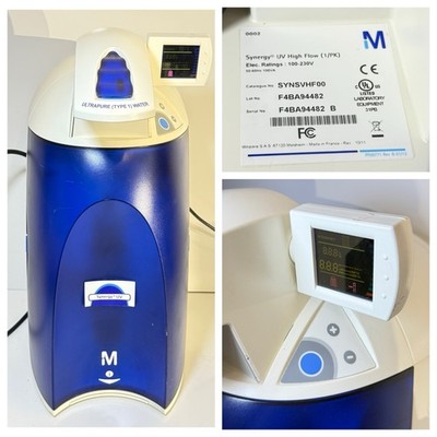 Millipore Synergy UV High Flow Water Purification System Unit SYNSVHF00