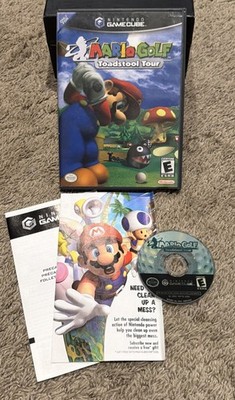Mario Golf: Toadstool Tour (Nintendo GameCube, 2003) NO MANUAL