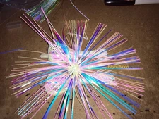 High Percentage Salmon Trolling 4” Fly Blue Moon Series Rigged 3 Pack