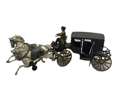 Antique Wilkins Model Iron Toys Landau Original 1895