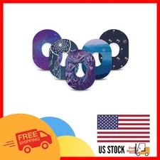 5 Durable Non-Fray Adhesive Patches for Dexcom G7 - Easy Apply & Water-Resistant