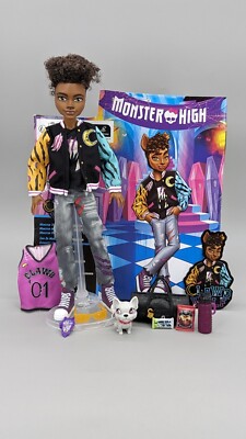 Mattel 2023 Monster High Clawd Wolf & Rockseena Dog G3 Reboot