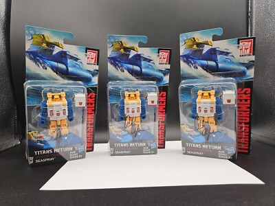 Hasbro Transformers Titans Return Legends SEASPRAY Combiner Wars Signed 