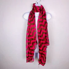 Occasionally Made Womens Scarf Big Over Sized Pink Soft Shawl Wrap Beach NEW