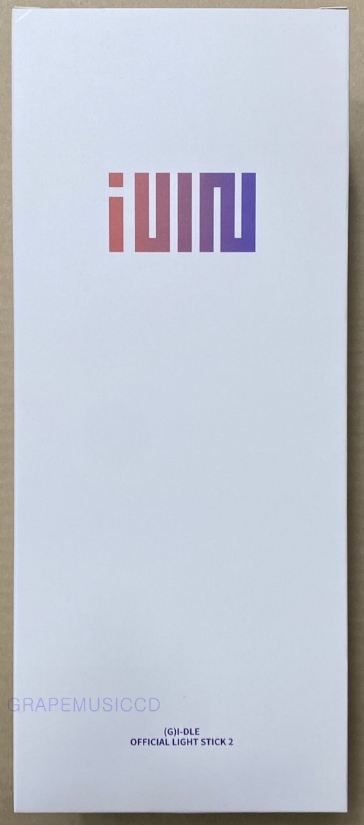 G)I-DLE (G)-IDLE OFFICIAL GOODS LIGHT STICK VER.2 NEW | eBay