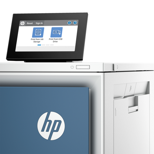 HP Color LaserJet Enterprise X55745dn Schnell Drucker Duplex 45ppm NEU - Bild 5 von 5