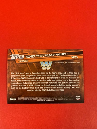 2017 Topps WWE Base #1-200 Rc's, Superstars, Legends, NXT 1st Rc's - You Pick - Picture 371 of 405