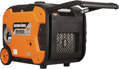 Genkins 4.500 Watt super leiser tragbarer RV bereit gasbetriebener Inverter Generator - Bild 4 von 7