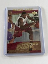 LEBRON JAMES Rookie Year Card 2003 Gold Foil LA Lakers Team USA Cavaliers CAVS