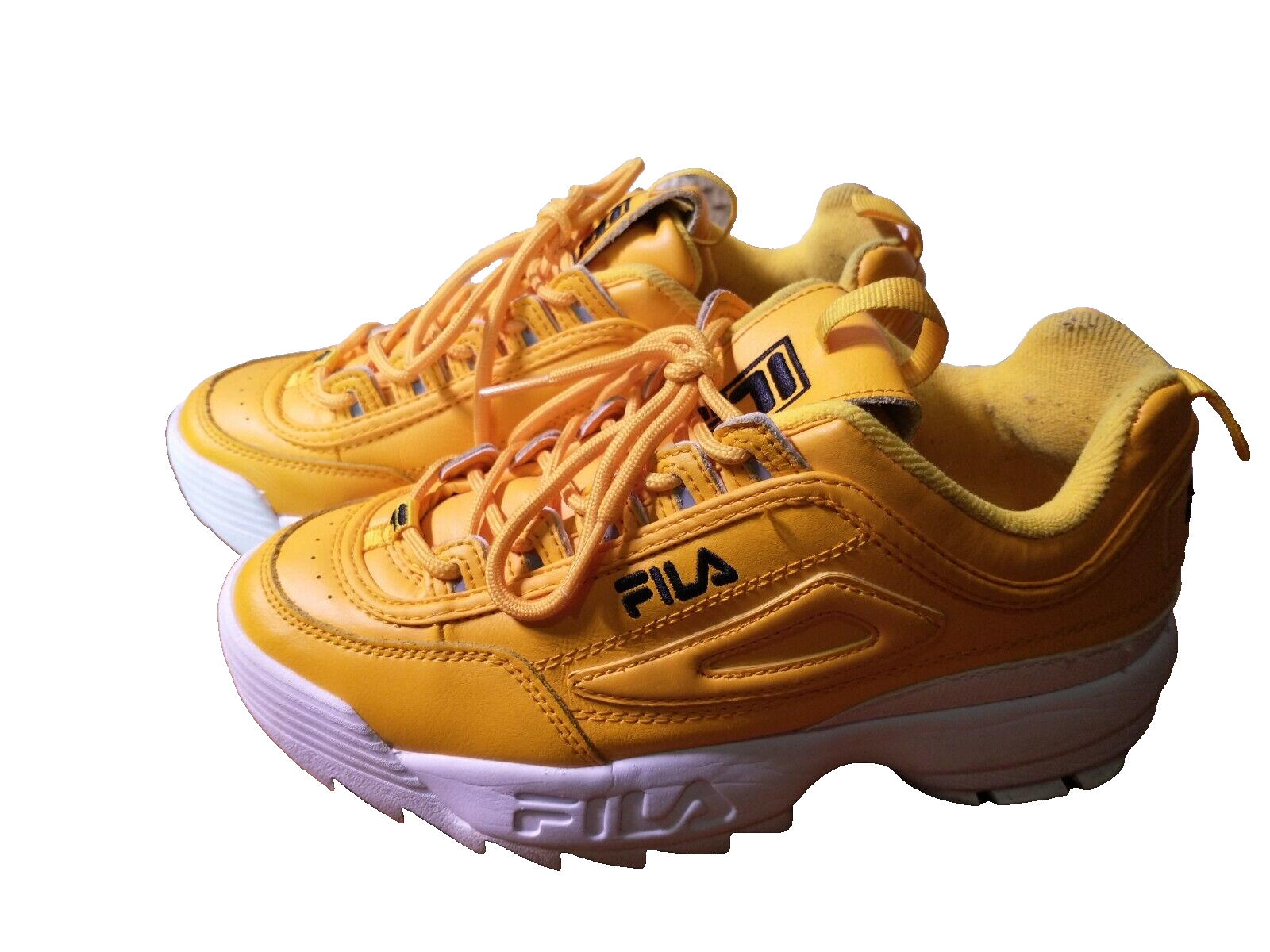 Sneakers gialle da donna Fila Disruptor taglia 9 5FM00540 702