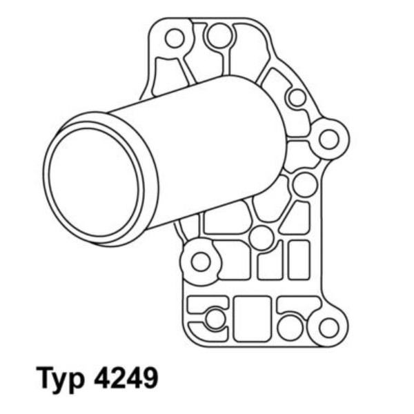Wahler Thermostat KüHlmittel Mit Dichtung 83°C FüR Porsche Boxster-image