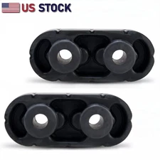 15092802 Exhaust Pipe Muffler Hanger Insulator Pair for Chevy GMC Cadillac