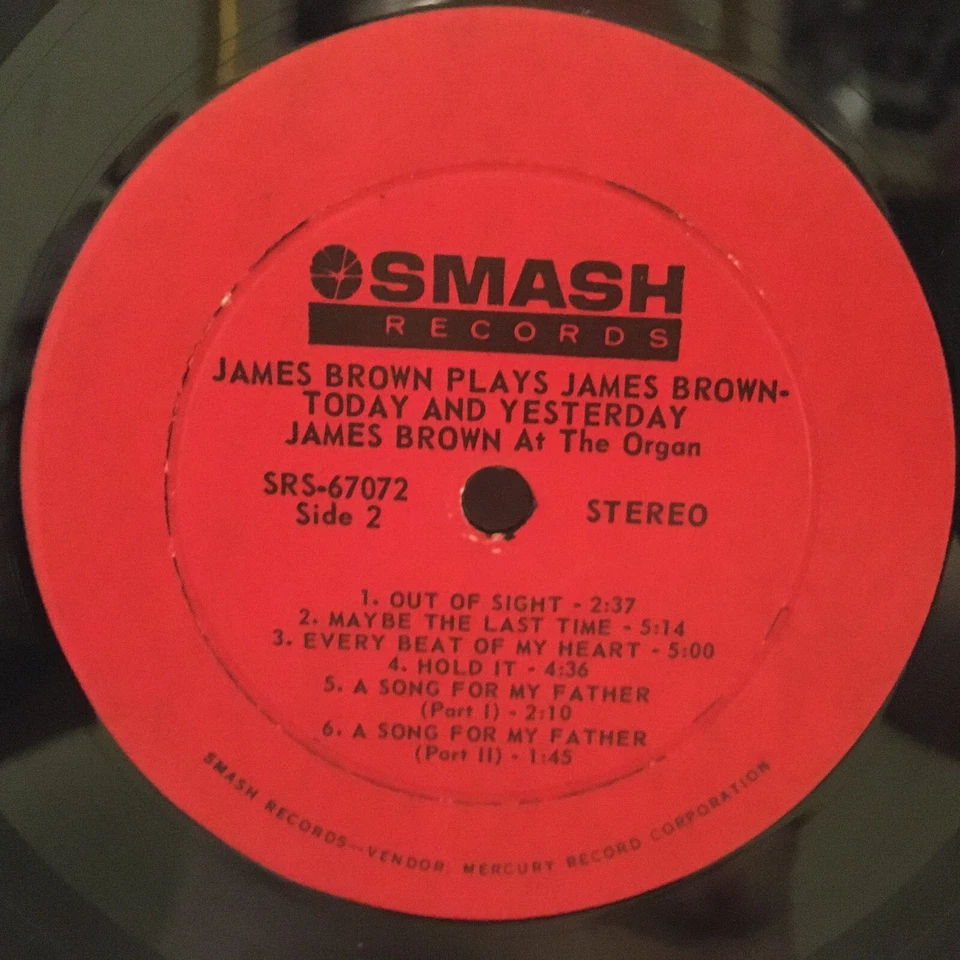 James Brown Plays James Brown Today & Yesterday LP  Smash 1965 - Image 3 of 4