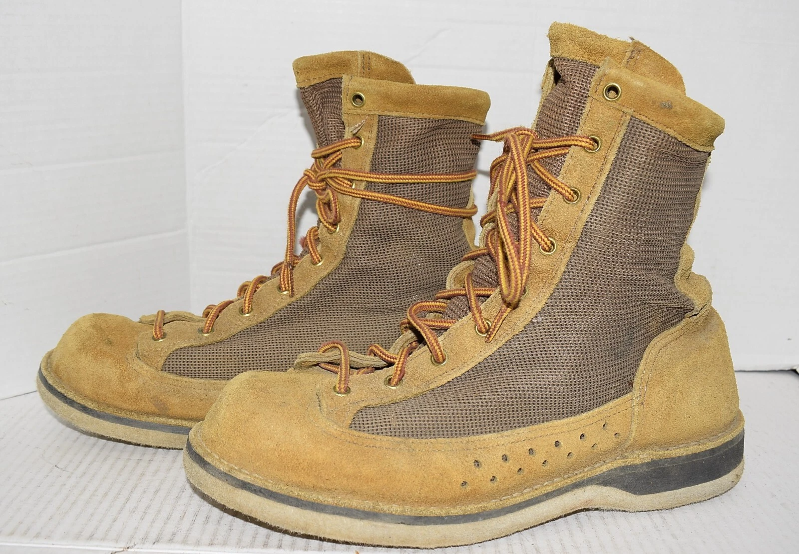 Vtg Danner USA River Grippers Fishing Wading Felt Bottoms Boots Sz 10 EE