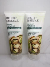 DESERT ESSENCE PERFECT PISTACHIO FOOT REPAIR CREAM 3.5 OZ NWOB LOT OF 2