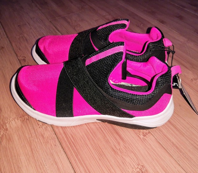 hot pink glitter tennis shoes