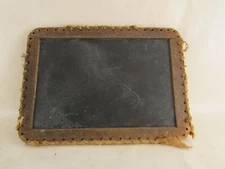 Antique Real Slate Student Chalkboard School Portable 1800s 11'' x 8''