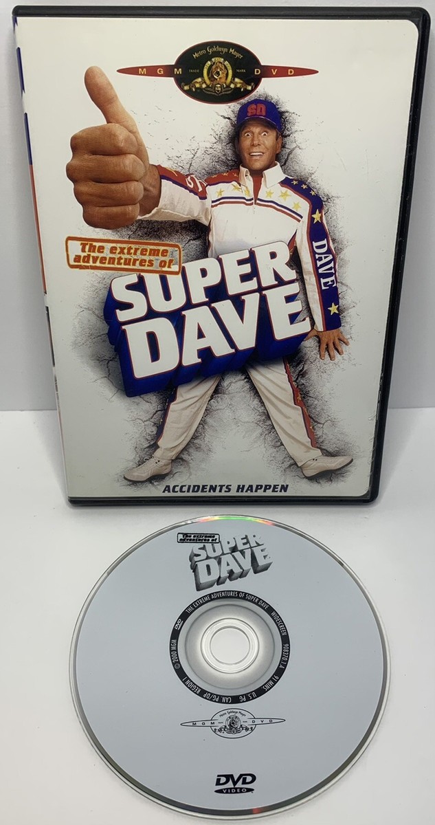 The Extreme Adventures of Super Dave (DVD, OOP, Dan Hedaya, 2000