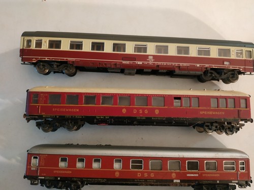 LIMA COLLECTION, ROCO, MÄRKLIN, FLEISCHMANN, FOUR PASSENGER WAGONS, SCALE HO - Picture 6 of 10