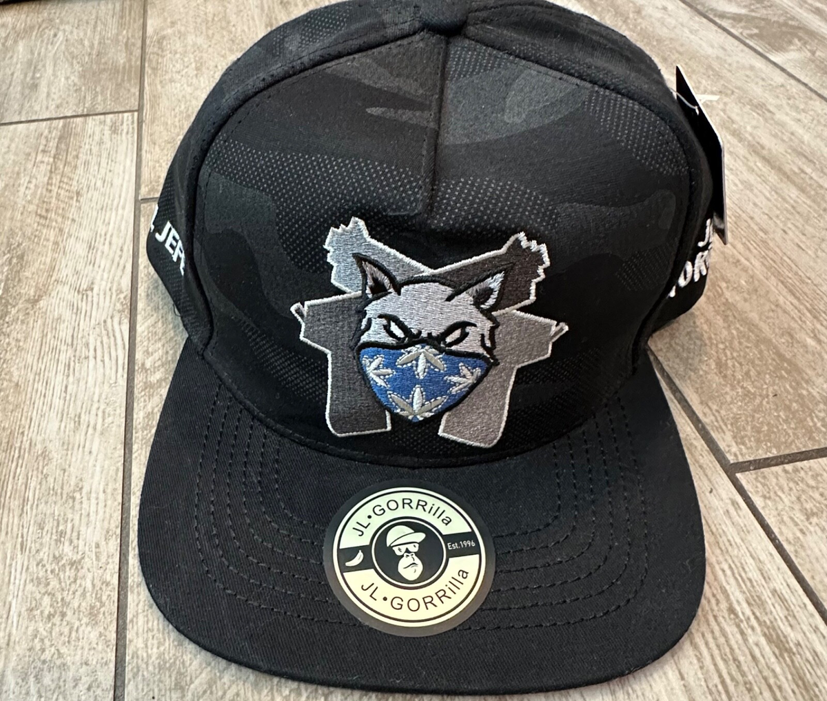 JL GORRilla Hat New With Tags Snapback El Jefe- LOOK! Black  display picture 3