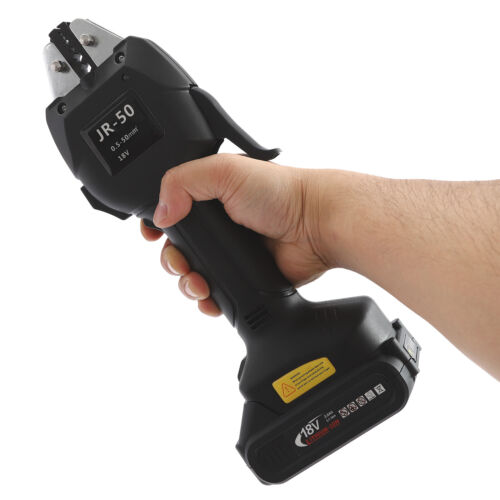 JR-50 Electric Crimping Pliers Terminal Crimping Tool Rechargeable DC 2AH - Picture 9 of 16