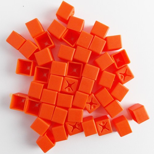 50 NEW SIZE CUBES FOR GARMENT CLOTHES MARKER PACK FOR HANGER SIZE DISPLAY - Picture 37 of 50