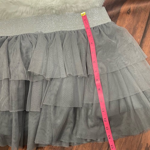 Circo Gray Tulle Pleated Skirt Size XL 14 - 16 - Picture 4 of 5