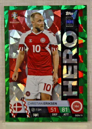Topps Euro 2024 Match Attax Green Parallel Heros (6 Cards) - Picture 5 of 7