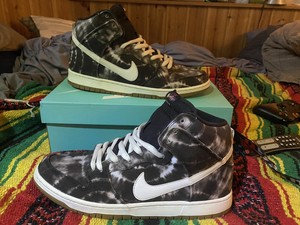 nike dunk high tie dye