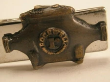 Rockwell Industries Residential Water Meter Vintage Tie Bar Clip advertising