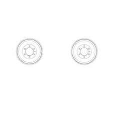 Tambour de frein Isuzu D-MAX