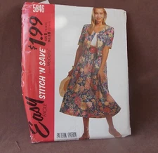 McCalls Misses Unlined Jacket & Skirt Sizes 12-16 Uncut Pattern 5846