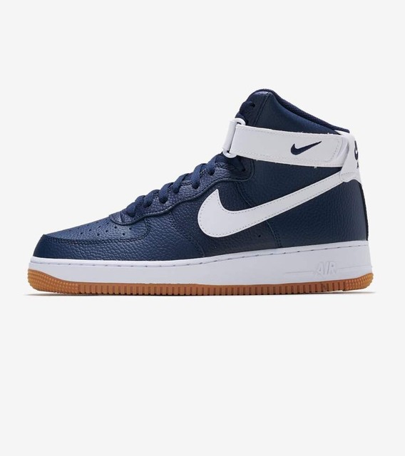 Nike Air Force 1 High '07 2 Men's Sz 10 Obsidian Blue Gum Bottom At7653 400 for sale online | eBay