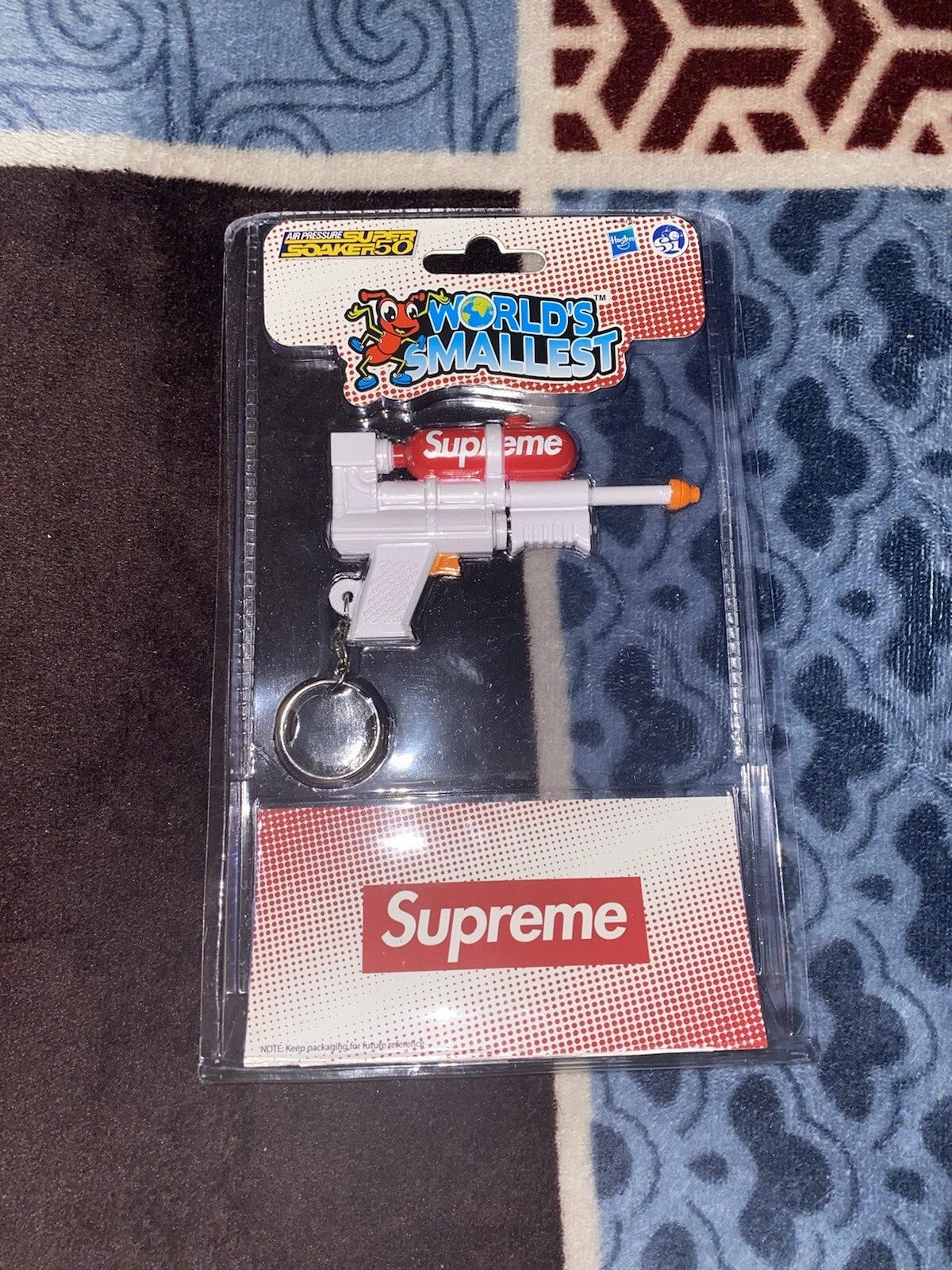 Porte clés Supreme Super Soaker 50 Water Blaster NEUF 100% AUTHENTIQUE