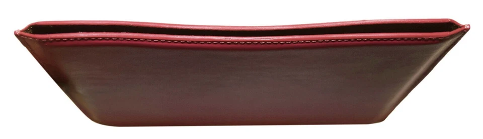 $395 Polo Ralph Lauren Leather Document Tablet Sleeve Folder Case Pink Italian - Image 3 of 3