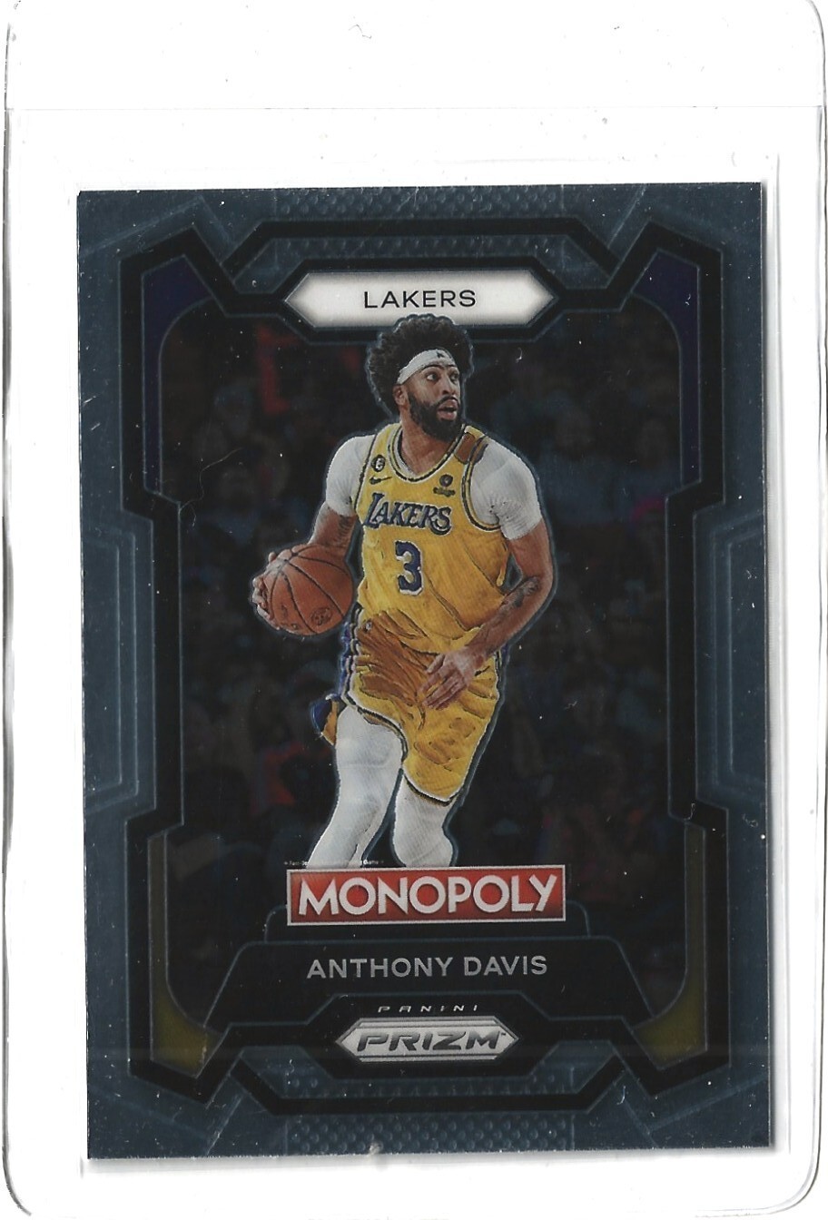 2023-24 Panini Prizm Basketball Monopoly Anthony Davis #41 Silver Foil Insert