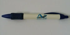 ABILIFY (5" X 1/2") Pharmaceutical DRUG REP CLIP ON CLICK PEN WITH FINGER GUARD