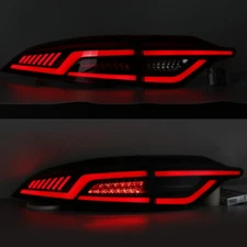 LED Tail Lights Fit for Toyota Corolla 2020-2024 Sedan Rear Lamp Animation DRL