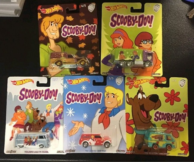 scooby doo hot wheels set