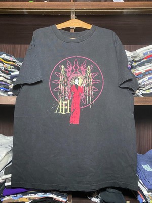 Vintage AFI rock short sleeve black color classic shirt KV28293