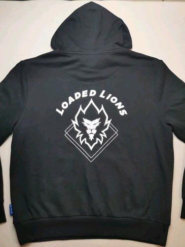 LOADED LIONS CRYPTO Mens Size L Cotton Promotional Hoodie (BNWT) Black RARE RARE - Picture 18 of 21