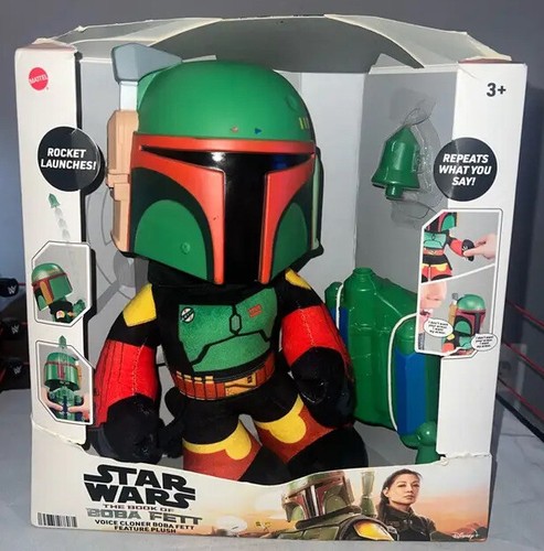 Mattel Voice Cloner Figur Star Wars The Book Of Boba Fett Rocket Launcher Neu