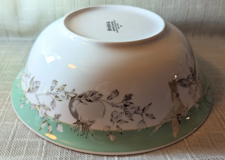 Louça BonJour néctar frutífero 10" tigela de porcelana beija-flor - Imagem 4 de 4