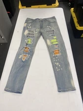 Blind Trust Rhinestone Skinny Jeans Pants BTP20071