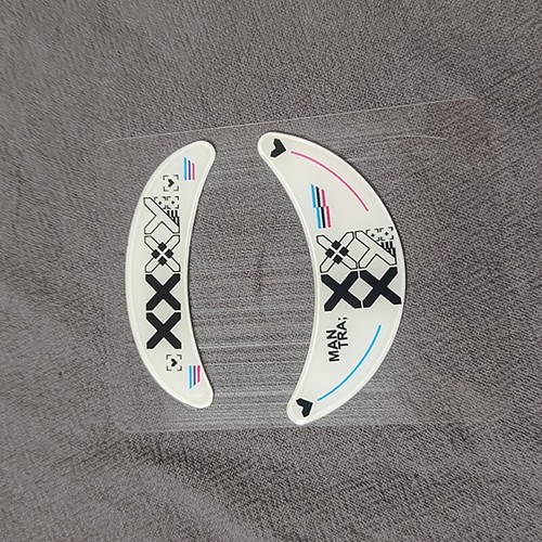 Glass Mouse Skates Glide Feet Pads Mouse Feet Sticker for VGN Dragonfly F1 _wa - Afbeelding 4 van 6